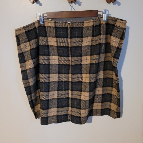 Vintage Venezia Wool Mini Skirt SZ 22 - Picture 3 of 4